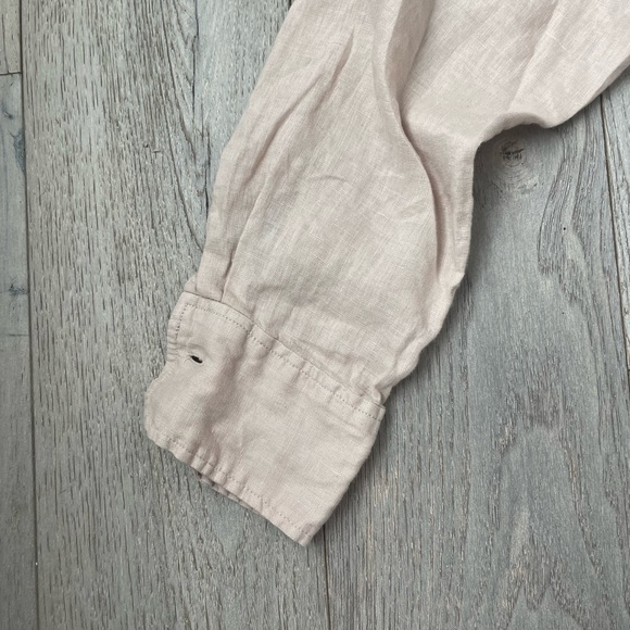 ANTHROPOLOGIE LINEN BUTTON UP!! - Picture 5 of 7